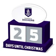Fremantle Dockers AFL Christmas Countdown Blocks