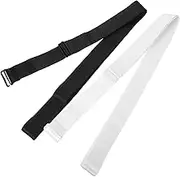 Generic 2Pcs Adjustable Tuck Bands for Shirts Comfortable Elastic Belts for Women Versatile Clothing Accessories for Daily Wear and Parties