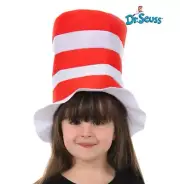 Dr. Seuss The Cat in the Hat Felt Stovepipe Hat