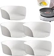 Cooking Prep Bowls | Chopping Board Tray Meal Prep Containers - 5X Fruit Tray Vegetable Container, Kitchen Gadgets Corner Storage Containers, Side Dish Plate for Home