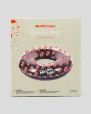Sunnylife Black Pool Ring Rolling Stone Lips