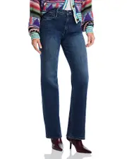 Mother Petites Lil' Kick It High Rise Jeans in I Put A Spell On You