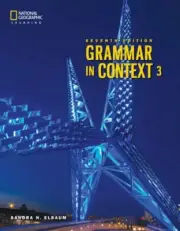 Grammar in Context 3: Student's Book by Sandra Elbaum: New