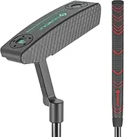 [Gowolf] Golf Club Putter Men's Right Hand CNC 303 Stainless Steel Forged Blade Putter Black