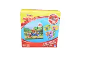 Disney Junior Mickey 3 in 1 Set: Puzzle Memory Match Game Dominoes Gift Set NIB