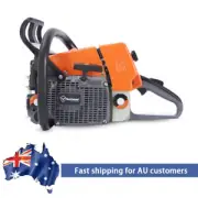 AU Stock Gasoline Petrol Orange Chainsaw 76.5cc G466 For MS460 046 Milling Saw