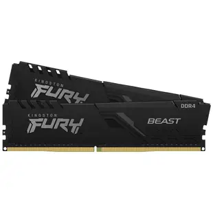 Kingston金士頓 Fury Beast 8Gx2 DDR4 RAM記憶體/原價屋