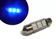 Blue LED Interior Light Festoon Bulb 239 36mm For Mercedes MMC Smart Car City