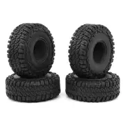 4pcs 1.9' 114mm Tires Tyres with Foam for 1/10 RC Crawler SCX10 II RC4WD D110 D9