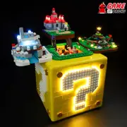 Lights for Super Mario 64 Question Mark Block Compatible with LEGO® 71395 Remote