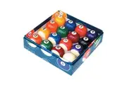 Large Numbered Pool Snooker Billiard Balls Big's Little's - 2 & 1/4 inch - Colour Box