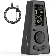 Digital Metronome for Piano Guitar Drum Violin with Timer Vocal headphone Jac...