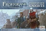 Frostgrave Knights: 28mm Plastic Miniatures for Fantasy Games, 10 Knights, 50 Weapon/Arm Variants, 40 Heads, 30 Equipment Pieces, Ages 15+