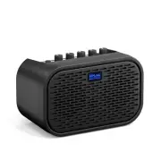 COOLMUSIC Guitar Amplifier UNIQUE-MINI 10W Rechagrgeable 2 Channel Black