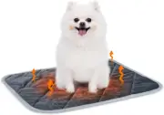 Self Warming Pet Mat, Extra Warm Thermal Dog Crate Pad for Indoor Outdoor Pets,