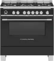 Fisher & Paykel 90cm Freestanding Dual Fuel Cooker