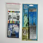 VTG STATUE OF LIBERTY PENCIL SETS 1886-1986 EMPIRE SEALED