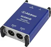Alctron SC230N Blue Microphone and Line Signal Splitter - Transformer Isolated, SFX, 3.5mm, Audio Signal Splitter with Power Supply