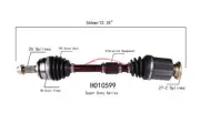 CV Axle Shaft PROTECH HO10599 fits 14-15 Honda Civic (for: Honda Civic)