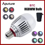 Aputure Accent B7C 7W RGBWW LED Smart Light Bulb 2000K-10000K Adjustable 0-100%