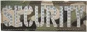uuKen Security Patch Reflective Laser Cut 4"×1.4" Security Patches for Jacket Enforcement Plate Carrier Tactical Vest Uniforms with Hook and Loop（RL Camo,S 4"×1.4")