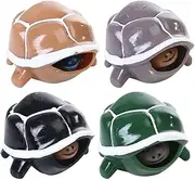 Gadpiparty 4Pcs Turtle Turtle Soft Stress Balls Plastic Turtle Figurines Toy Head Popping Stress Ball Decompression Toys Kids Adults Funny Pressure Relieving Toys