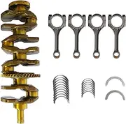 Engine Cylinder Head Gasket Set Bolt Kit Timing chain kit Piston kit Main Bearing Connecting rod Crankshaft Water Oil pump Fits For Toyota Corolla Scion Tc Xb Lexus HS250h 2.4L (JY-Cra-TY2400-001)