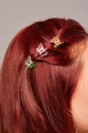 Multi 9 Pack Mini Butterfly Claw Clips