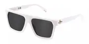 Police SPLM01 PANTHER 2 0847 Women’s Sunglasses White Size 57