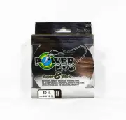 Power Pro Super 8 Slick Spectra Line 50lb by 300yds Brown (0503)