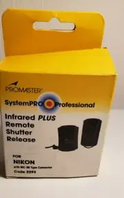 Nikon mc-30 Promaster 2293 SystemPRO Infrared PLUS Remote Shutter Release- NEW