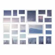 Artiss Photo Frames 26PCS 8x10in 5x7in 4x6in 3.5x5in Wall Mounted White
