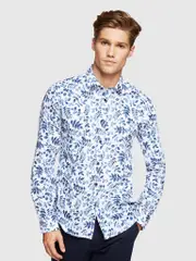 Kenton Leaves Printed Shirt