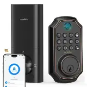 WiFi Door Lock D280W, Keyless Entry Door Lock Fingerprint, Bulit-in WiFi Dead...