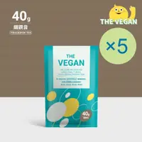 在飛比找PChome24h購物優惠-THE VEGAN 樂維根 純素植物性優蛋白-鐵觀音口味(4