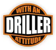 3pk Driller With An Attitude Hard Hat Decals Helmet Stickers Oil Drill Well