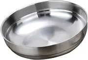 [PEPLAYTAL] 304 Stainless Steel Flavor Dish Round Seasoning Bowl for Appetizers Natural Color for Home Restaurants Catering and Food Shops