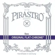 Pirastro Original Flat Chrome Bass E String 3/4 Solo Tuning Medium