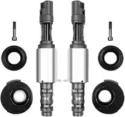 2pcs VCT Variable Camshaft Timing Solenoid Valve 3L3Z-6M280-EA,Compatible for Ford,Compatible for Lincoln,Compatible for Mercury 3.0 4.6L 5.4 6.2L