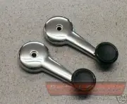 Window Handle Chrome 2, MGB, Sprite, MG Midget, Triumph TR7, Mini, Austin Morris (for: Morris)