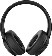 Laser ANC Bluetooth Headphones with 20-Hour Battery, Built-in Microphone, and 3.5mm Audio Cable - Perfect for Smartphones, Tablets, and Laptops - Black