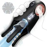 Male Sex Toys for Men,Male Masturbator with 7 Vibrating Modes Male Stroker,Electric Masturbator Male Vibrator with 6 Tentacles Particles,360°Training Wrapped Adult Sex Toys for Men Women