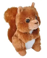 Wild Republic Red Squirrel Plush, Stuffed Animal, Plush Toy, Gifts for Kids, ...