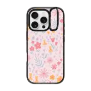 iPhone 16 Pro Impact Ring Stand Case MagSafe Compatible Maddie's Florals by Ivory Paper Co