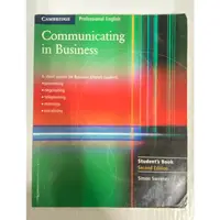 在飛比找蝦皮購物優惠-Communicatiing in Business-Stu