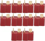 T Plug Connector 25A Gold Plated, RC Female T Connector 13.011 for PA Brass RC Accessory, Hobbyist Tool