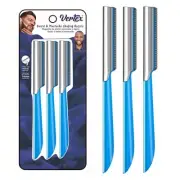 Beard Shaping Tool Razor Mustache - Straight Edge Travel Razors For Bags...