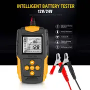 Car Battery Tester with Printer 12V 24V Cranking Charging Load Test Analyzer