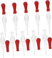 iplusmile 10pcs Glass Droppers Liquid Transfer Pipettes Easy to Clean Smooth Design Capacity for Laboratory Use and Reagent Dispensing