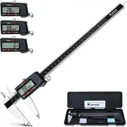 Micrometer Caliper Tool, 12Inch Digital Caliper, Vernier Caliper with Stai